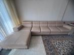 Bankstel, Huis en Inrichting, Zetels | Complete zithoeken, Ophalen of Verzenden, Gebruikt, Leer