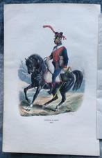 Gravure van een paardartillerie 1812 1e keizerrijk Napoleon, Verzamelen, Foto of Poster, Ophalen of Verzenden, Landmacht