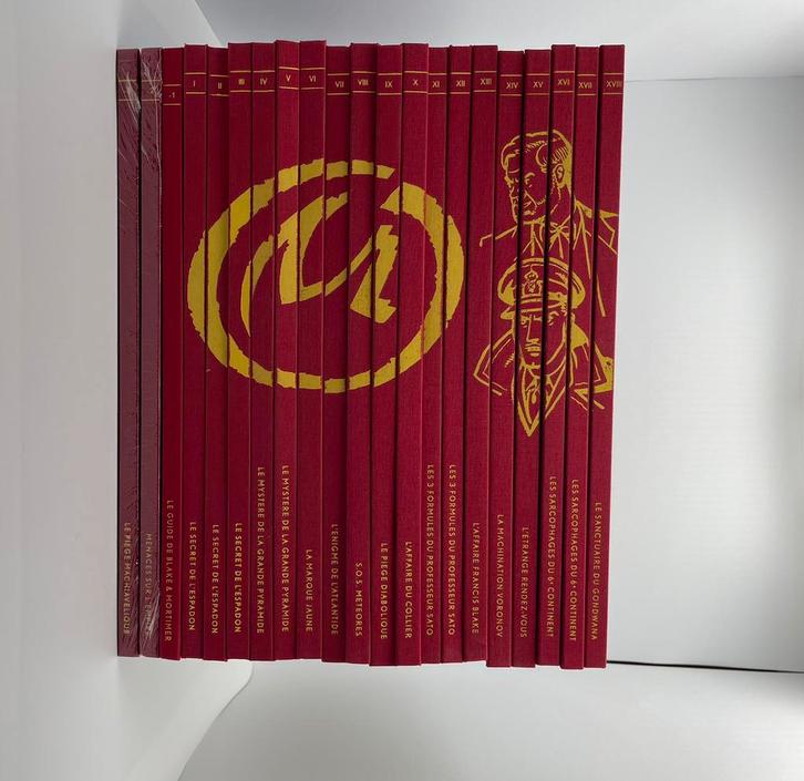 Blake et Mortimer - Jacobs - Collection Le Soir - de -3 à 18, Boeken, Stripverhalen, Zo goed als nieuw, Ophalen of Verzenden