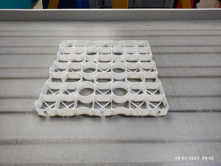 Grindmatten WIT 4CM!, Grasmatten,Grindplaten, HDPE, Tuin en Terras, Grind, Keien en Split, Nieuw, Grind, Wit, Overige materialen