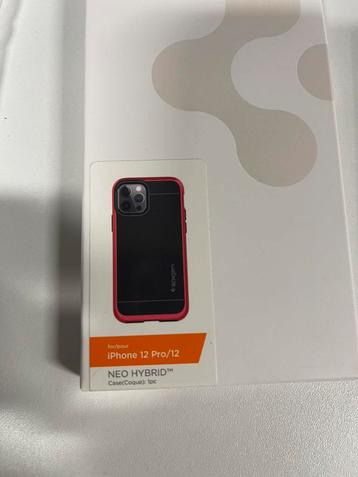 Iphone 12/pro spigen hoesje (nieuw) te koop beschikbaar voor biedingen