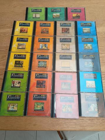 23 CD's : De klassieke muziek - collectie beschikbaar voor biedingen