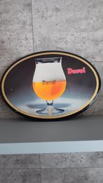 Duvel reclamebord, Gebruikt, Ophalen