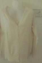 Yessica : ecru beige vest gilet cardigan maat M, Kleding | Dames, Truien en Vesten, Maat 38/40 (M), Ophalen of Verzenden, Zo goed als nieuw