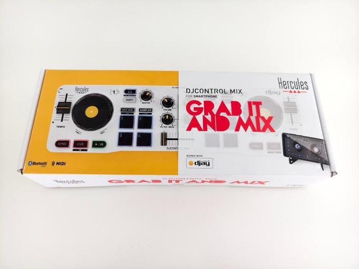 Hercules DJControl Mix met bluetooth (nieuwstaat), Muziek en Instrumenten, Dj-sets en Draaitafels, Zo goed als nieuw, Ophalen of Verzenden