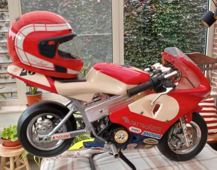 Pocketbike  benzine, Fietsen en Brommers, Minibikes, Midibikes en Pitbikes, Zo goed als nieuw, Pitbike, Ophalen