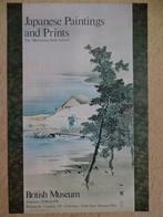 Expo Japanse schilderijen - British Museum - poster 1976, Verzamelen, Posters, Ophalen of Verzenden, A1 t/m A3, Overige onderwerpen