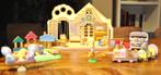Sylvanische families: „Kinderdagverblijf” + trein + zandbak, Kinderen en Baby's, Ophalen of Verzenden, Zo goed als nieuw, Poppenhuis