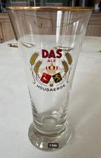 Oud bierglas van Das Hougaerde, Ophalen of Verzenden, Zo goed als nieuw, Glas of Glazen