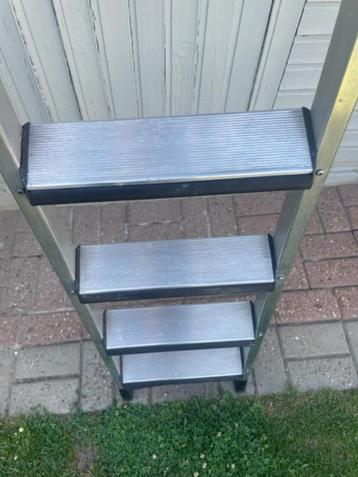 Echelle-escalier, Zarges Comfortstep, 11 marches, 284 cm (Ze, Enlèvement, Utilisé, Échelle, 2 à 4 mètres