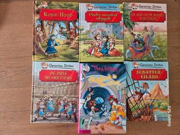 Geronimo Stilton, 6 boeken beschikbaar voor biedingen