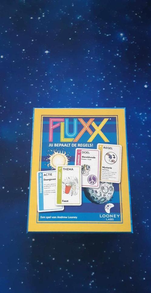 Fluxx NL 5.0 - 2-6 spelers - 30min - 5€, Hobby en Vrije tijd, Gezelschapsspellen | Bordspellen, Zo goed als nieuw, Een of twee spelers