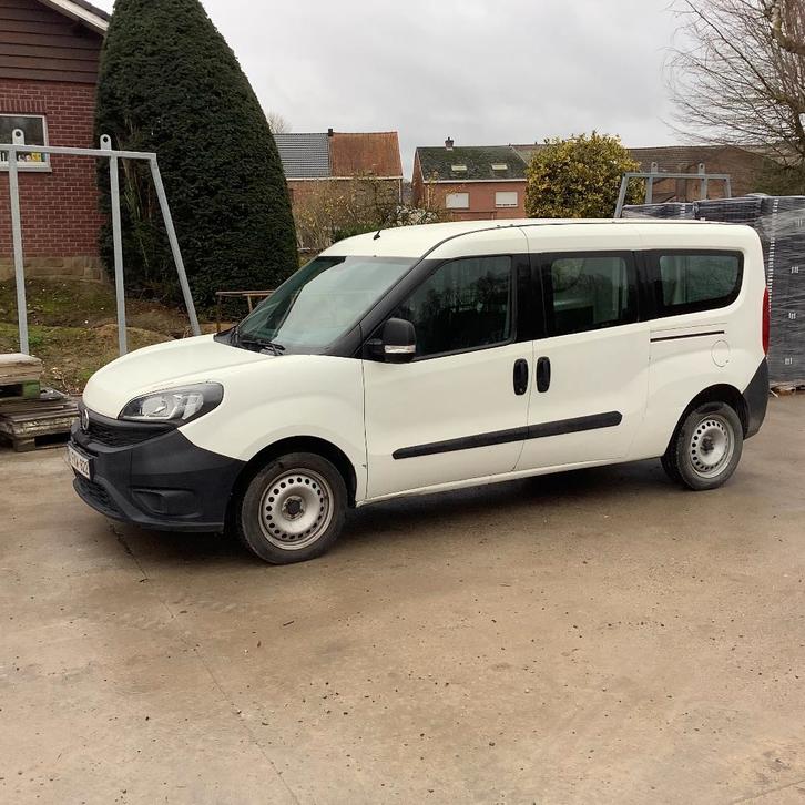 Fiat Doblo busje (2019-65.653 km), Auto's, Fiat, Particulier, Doblo, Wit, Ophalen