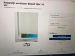 2 verduisterende rolgordijnen wit Jysk, Ophalen, Zo goed als nieuw, Wit