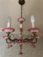 Porseleinen luchter, Huis en Inrichting, Lampen | Kroonluchters, Ophalen, Zo goed als nieuw