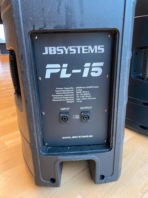 JB Systems PL15, Audio, Tv en Foto, Luidsprekerboxen, Gebruikt, Ophalen