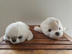 2 pluchen zeehondjes, Kinderen en Baby's, Speelgoed | Knuffels en Pluche, Ophalen, Zo goed als nieuw