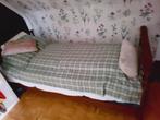 antiek eenpersoonsbed perfecte staat incl matras +latoflex, Antiek en Kunst, Ophalen