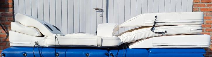 $Prof hhp wit andullatie massage matras andumedic infrarood, Sport en Fitness, Massageproducten, Zo goed als nieuw, Apparaat, Ophalen