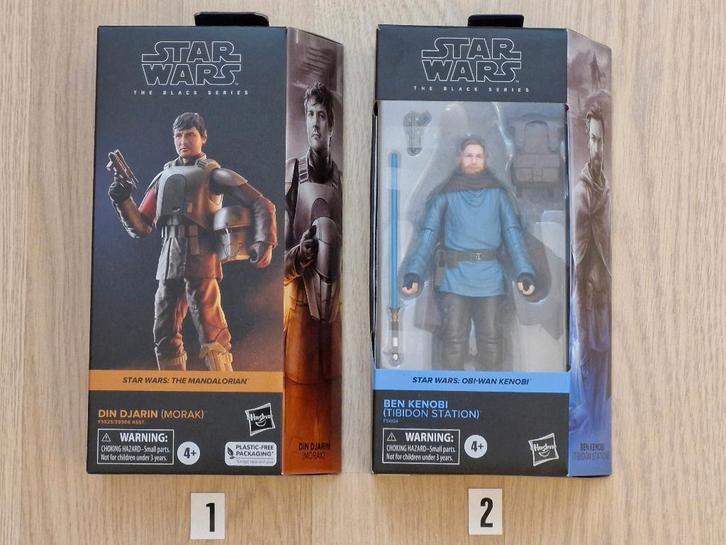Star Wars The Black Series Set Van 2 Stuks, Verzamelen, Star Wars, Nieuw, Actiefiguurtje, Ophalen of Verzenden