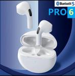 Ecouteurs bluetooth 5.0 TW6 Pro earphone stereo micro, Enlèvement ou Envoi, Neuf, Intra-auriculaires (Earbuds), Bluetooth