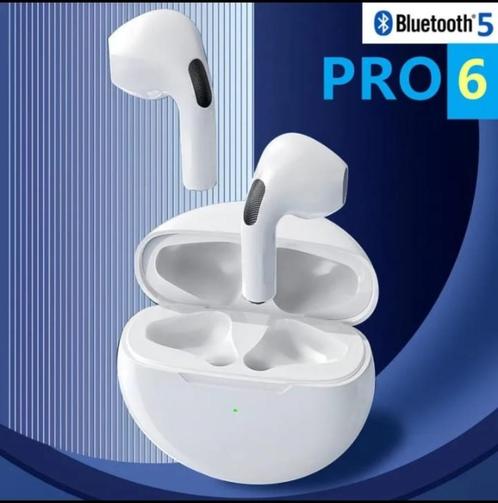 Ecouteurs bluetooth 5.0 TW6 Pro earphone stereo micro, Télécoms, Téléphonie mobile | Écouteurs, Neuf, Intra-auriculaires (Earbuds)