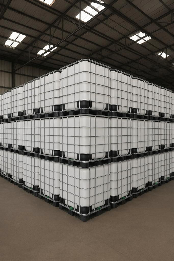 Citerne alimentaire ibc certifié food, Doe-het-zelf en Bouw, Kratten en Dozen, Zo goed als nieuw, Ophalen