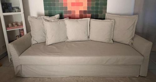 Slaapbank 3-zit zetel sofa bed, Huis en Inrichting, Zetels | Zetels, Gebruikt, Rechte bank, Driepersoons, 200 tot 250 cm, 125 tot 150 cm
