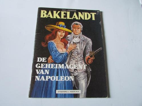 BAKELANDT, DE GEHEMAGENT VAN NAPOLEON, Boeken, Stripverhalen, Gelezen, Eén stripboek, Ophalen of Verzenden
