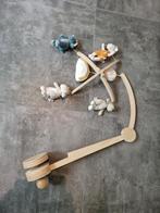 Noukie's houten muziekmobiel - Tiga, Stegi en Ops, Kinderen en Baby's, Ophalen, Zo goed als nieuw, Overige typen