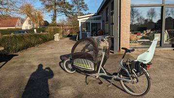 Gazelle cabby Bakfiets, +500 euro werk aan gedaan  beschikbaar voor biedingen