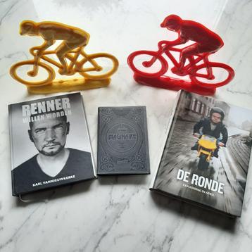 3 boeken over wielrennen (gesigneerd) beschikbaar voor biedingen