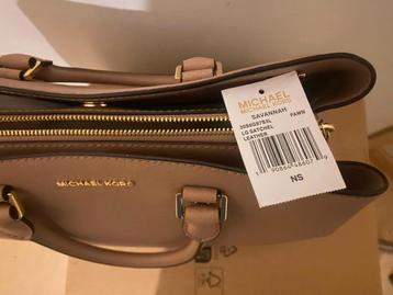 Michael Kors Savannah Large Satchel Fawn beschikbaar voor biedingen