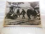 Originele persfoto SADO Brussel XX Leningradfront, Ophalen of Verzenden, Landmacht, Foto of Poster