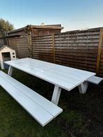 BRISTOL Picknicktafel 8-10personen, Jardin & Terrasse, Tables de pique-nique, Enlèvement, Comme neuf, Rectangulaire, Aluminium