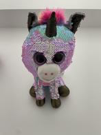 Licorne rose/bleue, paillettes, en parfait état !, Enfants & Bébés, Jouets | Peluches, Comme neuf, Autres types, Enlèvement ou Envoi