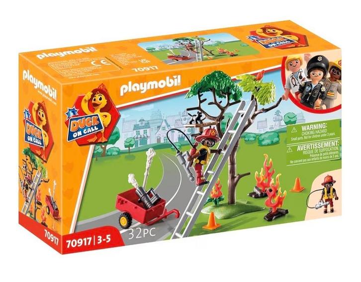 Playmobil 70917 Duck on Call - Fireman and Cat, Kinderen en Baby's, Speelgoed | Duplo en Lego, Nieuw, Ophalen