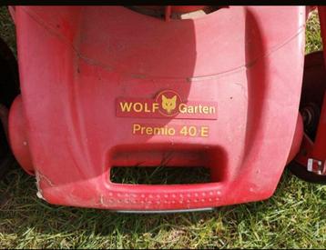 Grasmachine - Elektrische grasmaaier WolfGarten Premio 40E, Enlèvement, Utilisé, Tondeuses à gazon électriques