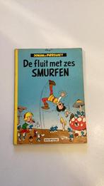 Stripverhaal Johan  en pirrewiet de fluit met zes smurfen, Ophalen of Verzenden, Smurfen, Zo goed als nieuw