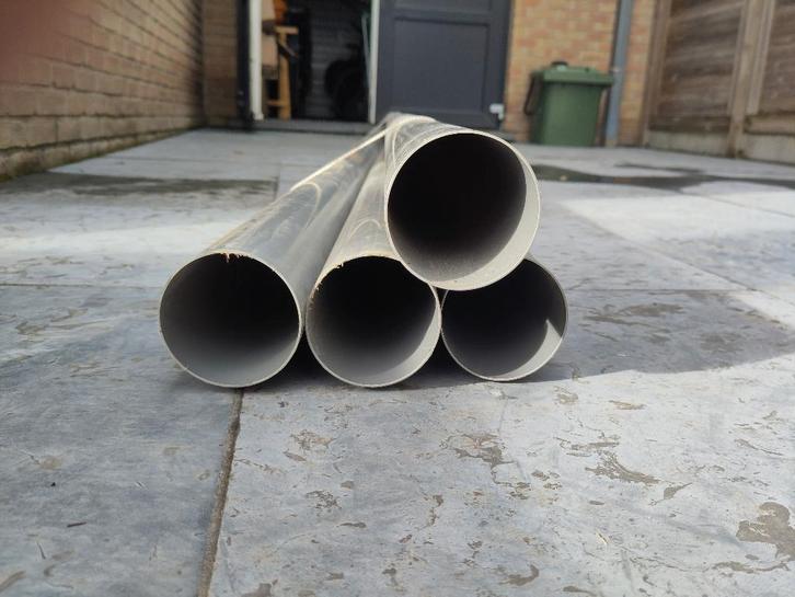4 x PVC buis Ø80mm - 4m, Doe-het-zelf en Bouw, Buizen en Afvoer, Nieuw, Afvoer, PVC, 2 tot 4 meter, 60 tot 80 mm, Ophalen