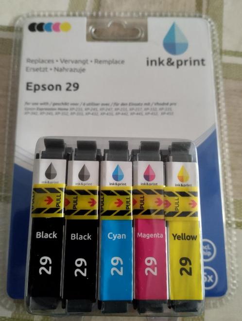 Inktcartridges Epson 29, Computers en Software, Printerbenodigdheden, Nieuw, Cartridge, Ophalen of Verzenden