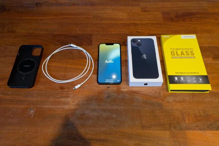 iPhone 13 128GB, Télécoms, Téléphonie mobile | Apple iPhone, Utilisé, 128 GB, Sans abonnement, iPhone 13, Noir, Enlèvement ou Envoi