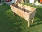 recuperatie hout bloembakken , terrasbakken, Ophalen, Hout
