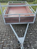 Aanhangwagen 750 kg enkel asser, Ophalen, Gebruikt