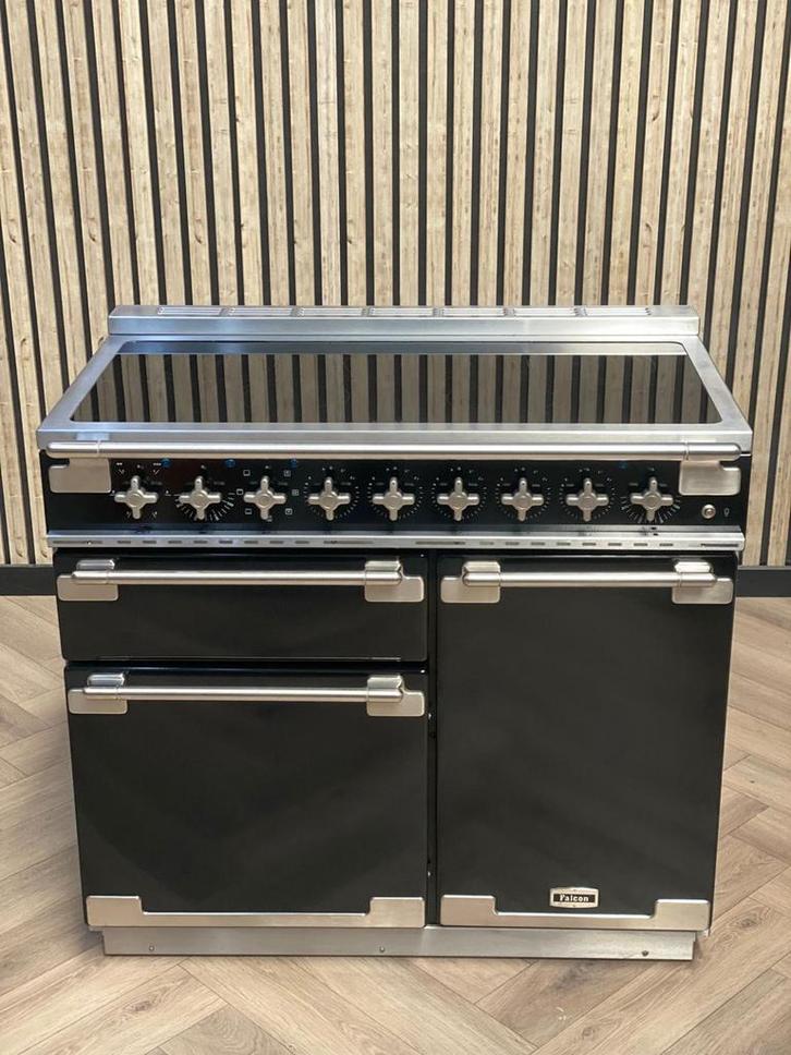 Falcon Elise 100cm Inductie Zo Goed Als Nieuw, Elektronische apparatuur, Fornuizen, Zo goed als nieuw, Inductie, 5 kookzones of meer