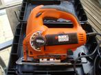 Decoupeerzaag Black & Decker 520 W, Doe-het-zelf en Bouw, Gereedschap | Zaagmachines, Decoupeerzaag, Ophalen of Verzenden, 30 tot 70 mm