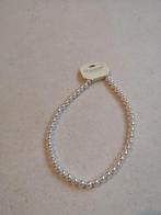 Collier de perles plaqué argent., Enlèvement ou Envoi, Neuf, Argent, Argent