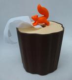 Porte-rouleau de papier toilette en forme d'écureuil, Enlèvement ou Envoi, Utilisé, Autres couleurs, Autres types