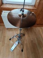 Charleston Paiste 900 Series + Pied Pearl, Ophalen, Zo goed als nieuw, Pearl