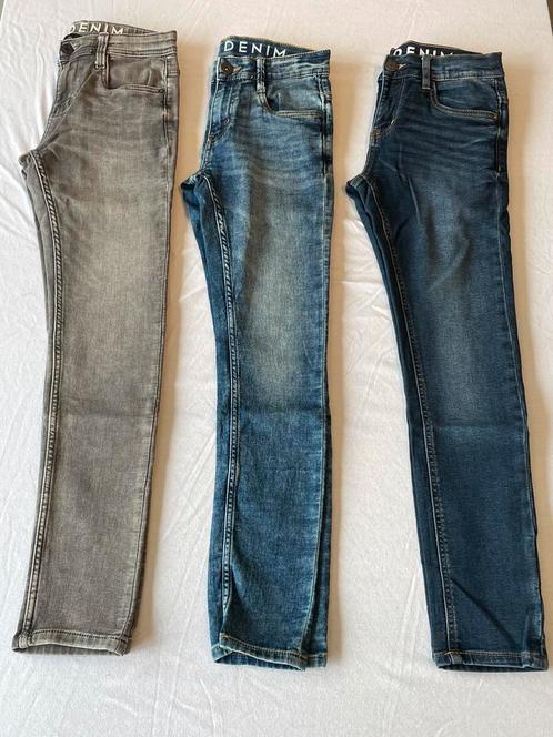 Set jeansbroeken Skate Nation (C&A) jog denim maat 152, Kinderen en Baby's, Kinderkleding | Maat 152, Gebruikt, Jongen, Broek